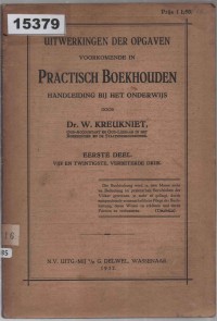 Image of Penyelesaian Soal-soal dalam Akuntansi Praktis: Panduan untuk Pengajaran / Uitwerkingen der Opgaven Voorkomende in Practisch Boekhouden: Handleiding bij het Onderwijs