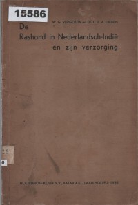 Image of De Rashond in Nederlandsch-Indië en zijn verzorging ; Anjing Ras di Hindia Belanda dan Perawatannya