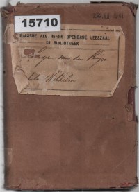 Image of Sagen van den Rijn;  Legenda Sungai Rhein