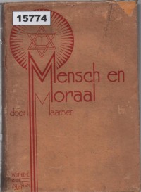 Image of Mensch en Moraal: Een Joodsche Levensvisie ; Manusia dan Moral: Sebuah Pandangan Hidup Yahudi