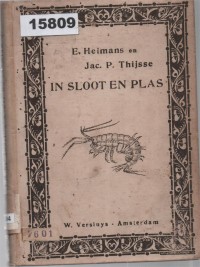 Image of In Sloot en Plas; Di Parit dan Kolam