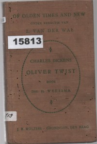 Image of Oliver Twist; Oliver Twist