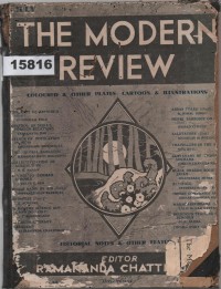 Image of The Modern Review: A Monthly Review and Miscellany; Tinjauan Modern: Ulasan dan Campuran Bulanan