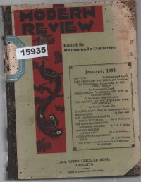 Image of The Modern Review: A Monthly Review and Miscellany; Ulasan Modern: Tinjauan Bulanan dan Aneka Ragam