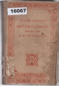 Image of Rhoda Fleming: Een Roman; Rhoda Fleming: Sebuah Novel