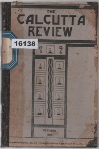 Image of The Calcutta Review ; Ulasan Calcutta