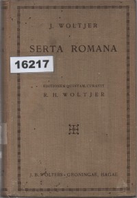 Image of Serta Romana ; Kumpulan Karya Sastra Romawi