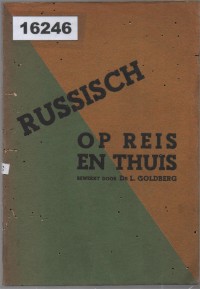 Image of Russisch op Reis en Thuis ; Bahasa Rusia dalam Perjalanan dan di Rumah