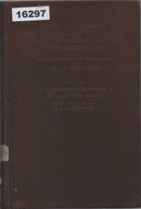 Image of Doel en Plaats der Lichamelijke Opvoeding onder de Huidige Cultuur-omstandigheden ; Tujuan dan Tempat Pendidikan Jasmani dalam Kondisi Sosial-Budaya Saat Ini