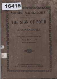 Image of The Sign of Four ; Tanda Empat