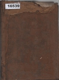 Image of Beknopt Practisch Leerboek der Burgerlijke en Waterbouwkunde ; Buku Pelajaran Praktis tentang Teknik Sipil dan Hidrolik