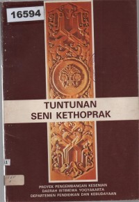 Image of Tuntunan Seni Kethoprak