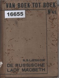 Image of De Russische Lady Macbeth ;  Lady Macbeth dari Mtsensk