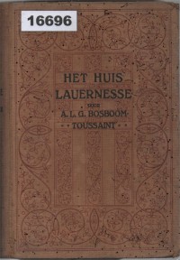 Image of Het Huis Lauernesse; Rumah Lauernesse