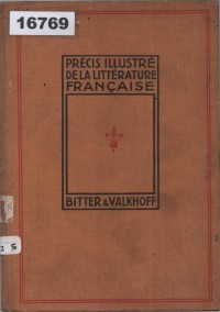 Image of Précis Illustré de la Littérature Française; Ringkasan Bergambar Sastra Prancis