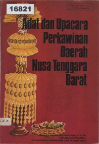 Image of Adat dan Upacara Perkawinan Daerah Nusa Tenggara Barat