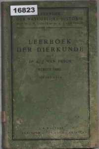 Image of Leerboek der Dierkunde; Buku Pelajaran Zoologi