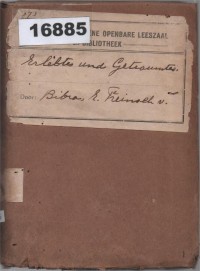 Image of Erlebtes und Geträumtes ; Dialami dan Diimpikan