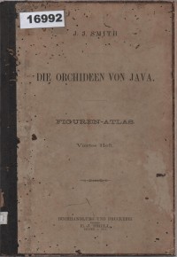 Image of Die Orchideen von Java ; Anggrek-anggrek Jawa