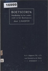 Image of Methode Boetseeren: Handleiding bij het Ondericht in het Boetseeren aan Scholen voor Vakopleiding; Metode Memahat: Panduan untuk Pengajaran dalam Seni Patung di Sekolah Kejuruan