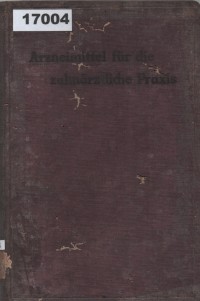 Image of Arzneimittel für die Zahnärztliche Praxis ; Obat-obatan untuk Praktik Kedokteran Gigi