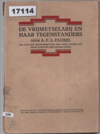 Image of De Vrijmetselarij en Haar Tegenstanders ; Freemasonry dan Para Penentangnya