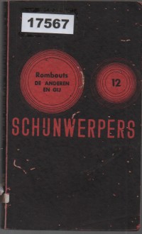 Image of De Anderen en Gij: Moderne Psychologie en Mensenkennis; Orang Lain dan Anda: Psikologi Modern dan Pengetahuan tentang Manusia