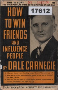 Image of How to Win Friends and Influence People; Cara Mencari Kawan dan Mempengaruhi Orang Lain