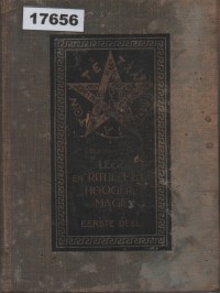 Image of Leer en Ritueel der Hoogere Magie; Pelajaran dan Ritual Magi Tinggi
