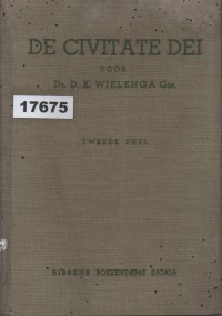 Image of De Civitate Dei; Tentang Negara Tuhan