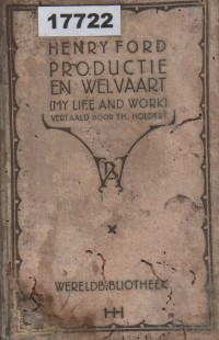 Image of My Life and Work;  Hidupku dan pekerjaan