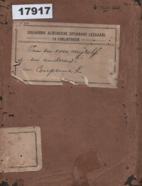 Image of Van en Over Mijzelf en Anderen; Tentang Diriku dan Orang Lain