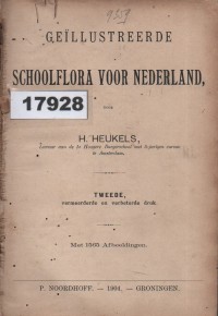 Image of Geïllustreerde Schoolflora voor Nederland; Flora Sekolah Bergambar untuk Belanda
