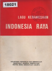 Image of Lagu Kebangsaan Indonesia Raya