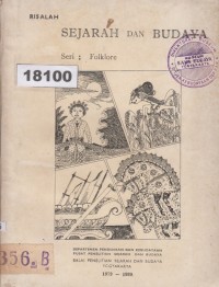 Image of Risalah Sejarah dan Budaya Seri Folklore