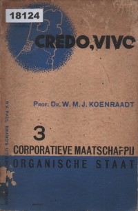 Image of Corporatieve Maatschappij Organische Staat; Masyarakat Korporat Negara Organik