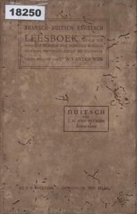 Image of Leesboek voor de Hoogere Klassen van Hoogere Burgerscholen, Handelsscholen en Gymnasia; Buku Bacaan untuk Kelas Tinggi Sekolah Menengah Atas, Sekolah Perdagangan, dan Gymnasium