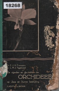 Image of De Vijanden en Ziekten van de Orchideeën op Java en Hunne Bestrijding; Musuh-musuh dan Penyakit pada Anggrek di Jawa dan Cara Penanganannya