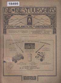 Image of De Bestuurs Gids voor Inlandsche Ambtenaren; Panduan Administrasi untuk Pegawai Pemerintah Pribumi