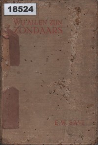 Image of Wij Allen Zijn Zondaars; Kami Semua Adalah Dosa