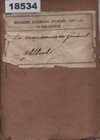 Image of La Maîtresse du Général; Gadis Sang Jenderal