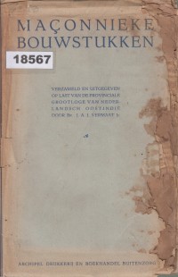 Image of Maçonnieke Bouwstukken; Bangunan Batu