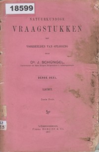 Image of Natuurkundige Vraagstukken met Voorbeelden van Oplossing; Masalah-Masalah Ilmu Alam dengan Contoh Penyelesaian