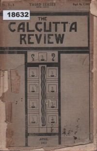 Image of The Calcutta Review; Tinjauan Calcutta