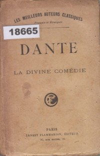 Image of Dante: La Divine Comédie; Dante: Komedi Ilahi
