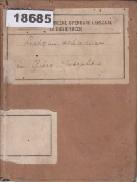 Image of Litch Schaduw; Cahaya dan Bayangan