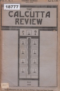 Image of The Calcutta Review; Ulasan Calcutta