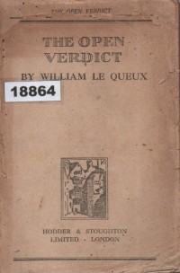 Image of The Open Verdict; Putusan Terbuka