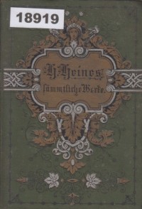 Image of Heinrich Heine's Sämtliche Werke; Karya Lengkap Heinrich Heine