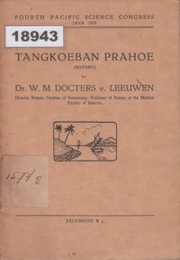 Image of Tanggoeban Prahoe (Botany); Tangkuban Perahu (Botani)
